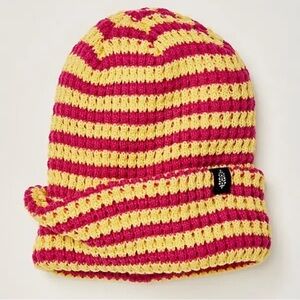 NWT FP Movement Stripe It Up Cool Down Beanie